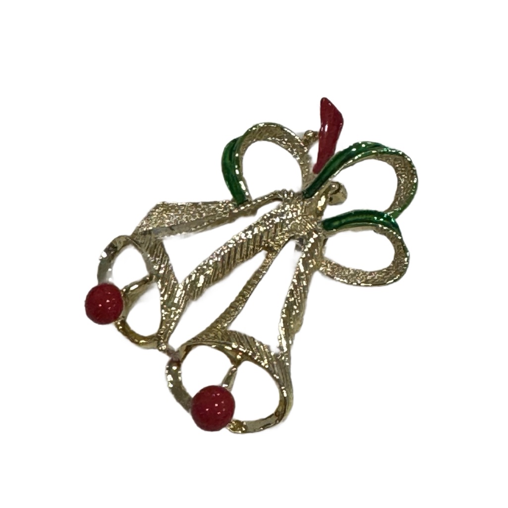 3/$20 Gerry’s Christmas Bells Brooch